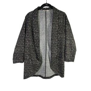 Lush Cardigan XS Womens Long Sleeve Speckled Light Weight Casual Pockets
